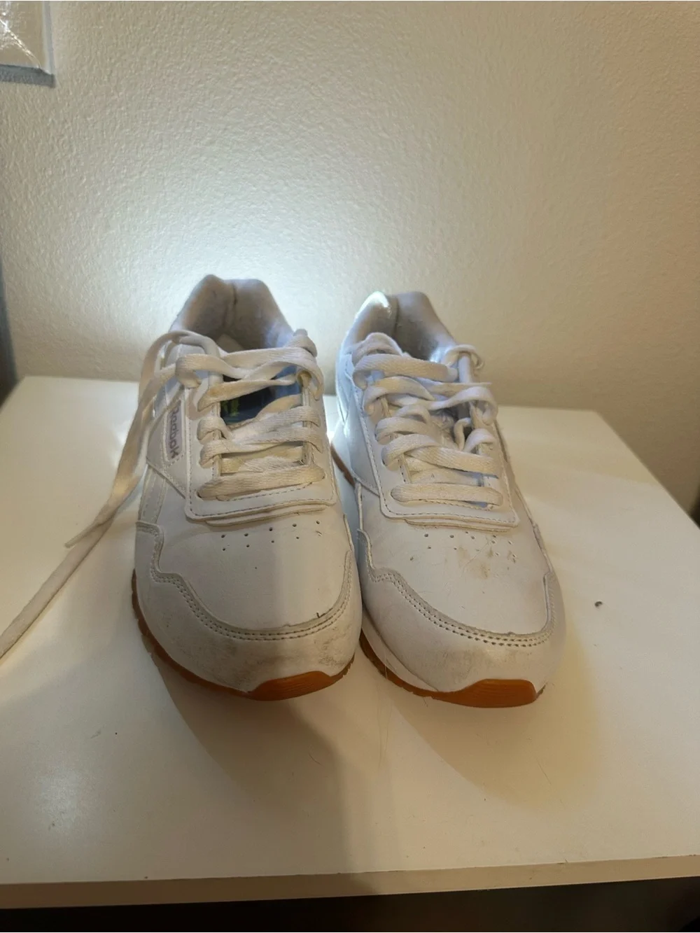 Reebok women Classic Leather Shoes - White